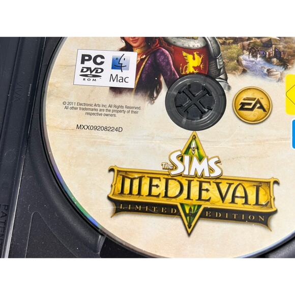 The Sims Medieval PC/Mac\DVD + Manual & Box Electronic Arts Windows XP\Vista\7 - Picture 3 of 4